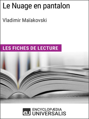 cover image of Le Nuage en pantalon de Vladimir Maïakovski